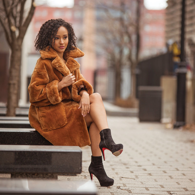 Sherry - Brown Beaver Coat