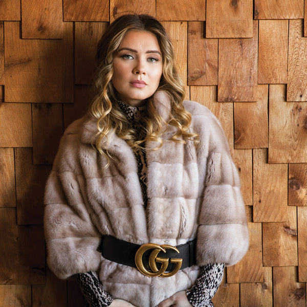 Cognac - Mink - Cape -Full